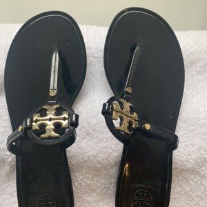 Tory Burch Mini Miller Jelly Sandal Black Size 9